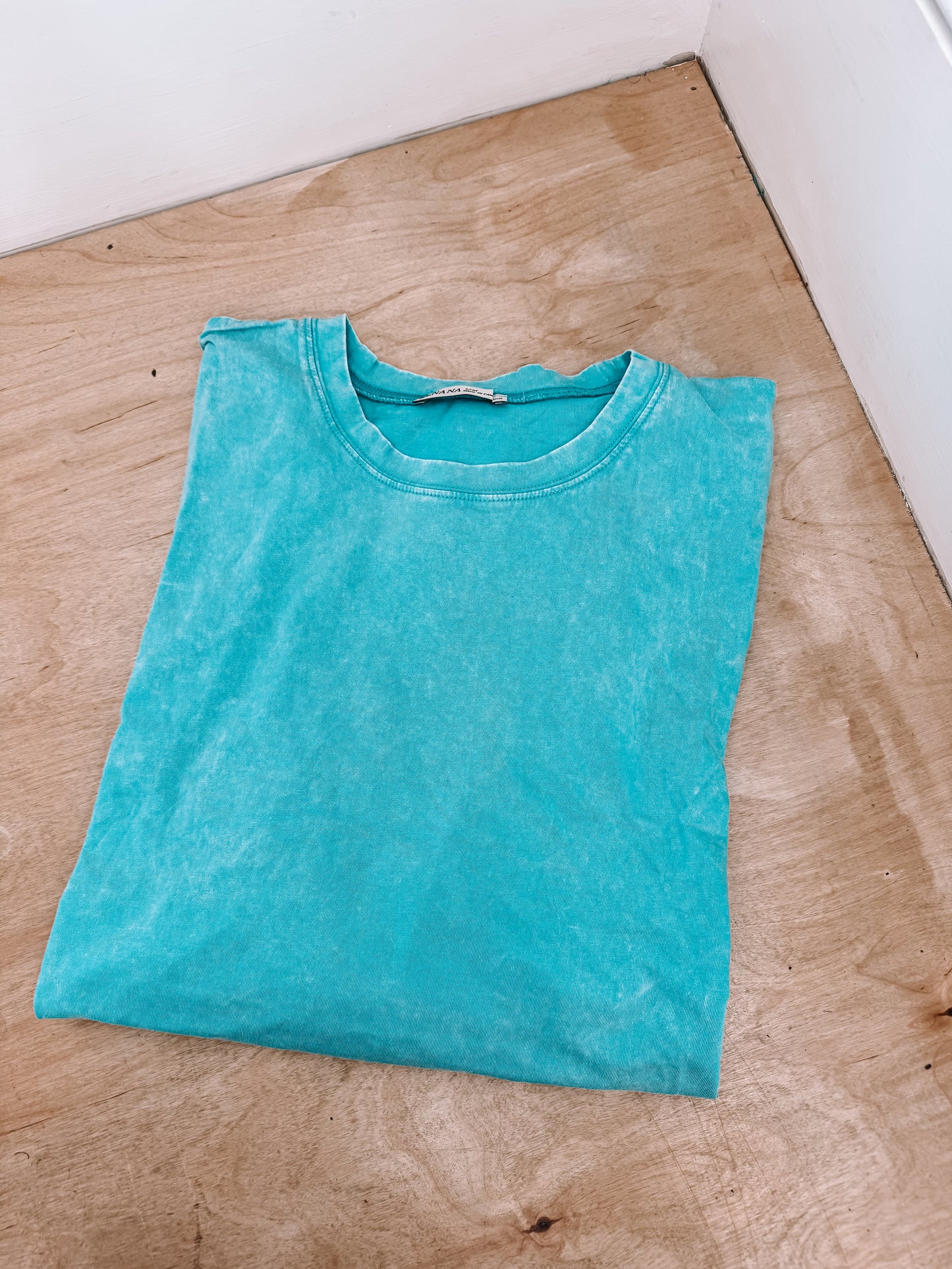 Boyfriend Tee - Teal