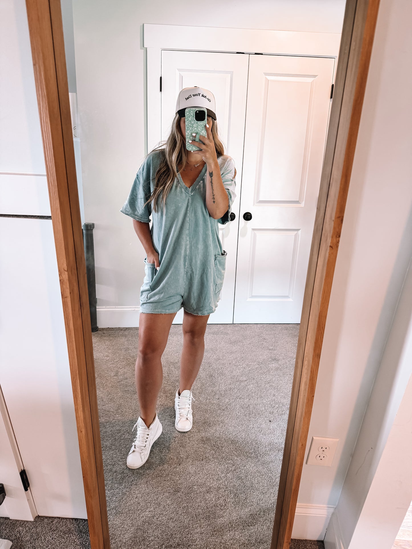 Maddy Romper - Blue