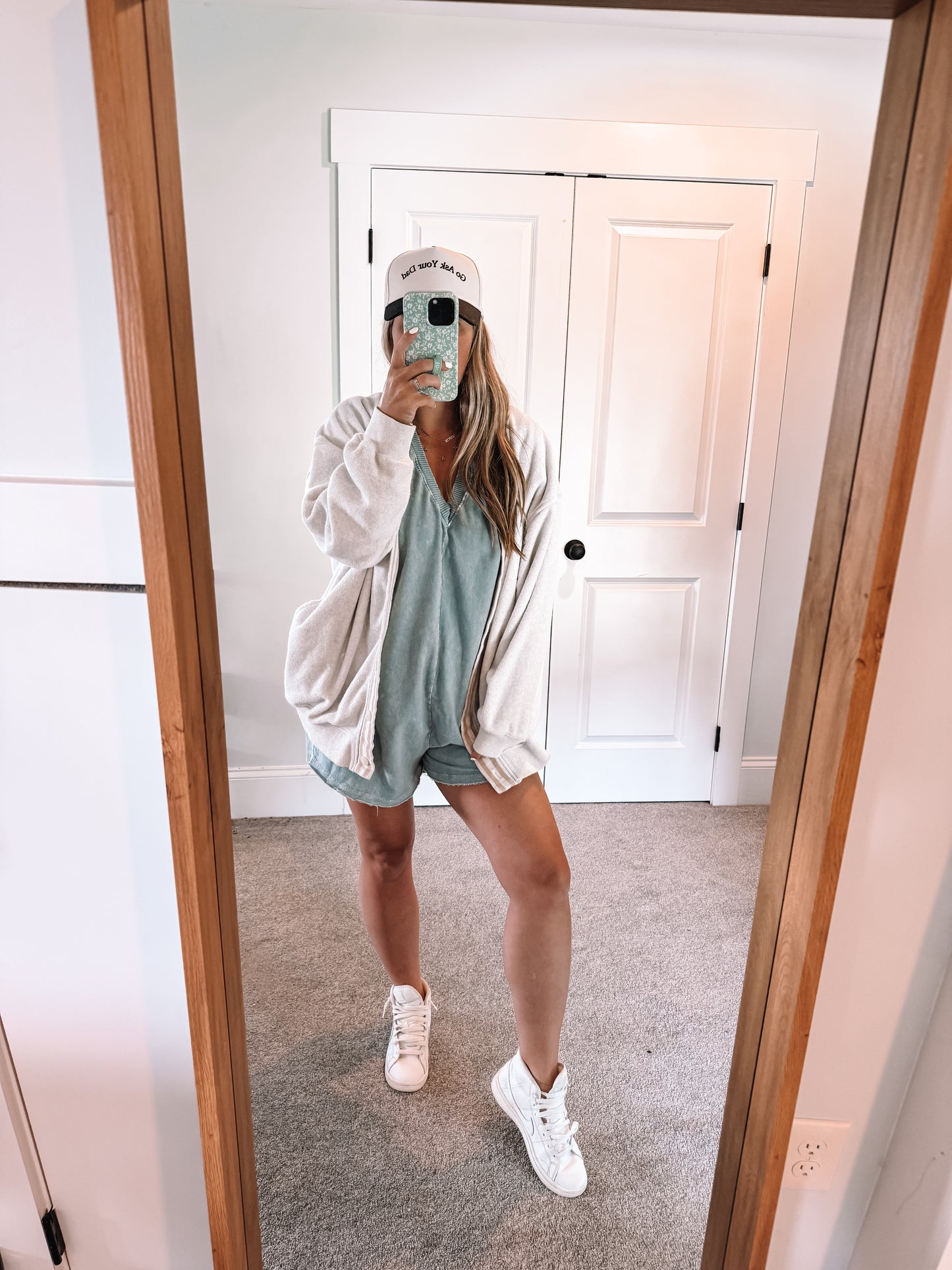 Maddy Romper - Blue