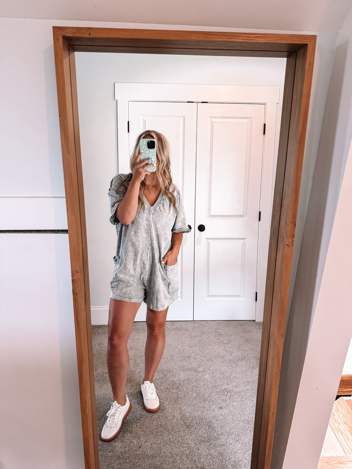 Maddy Romper - Grey