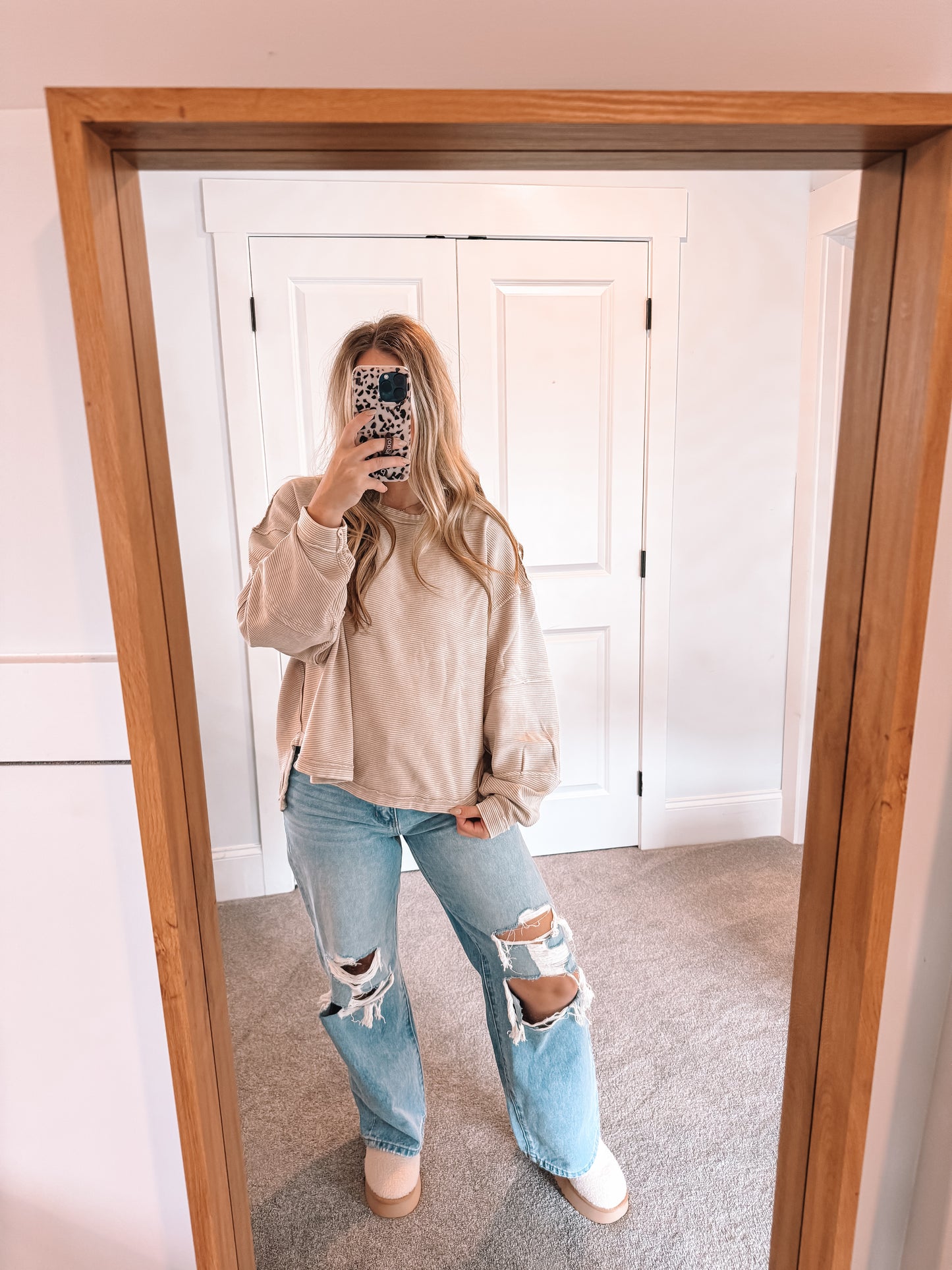 Selena Top - Ash Mocha