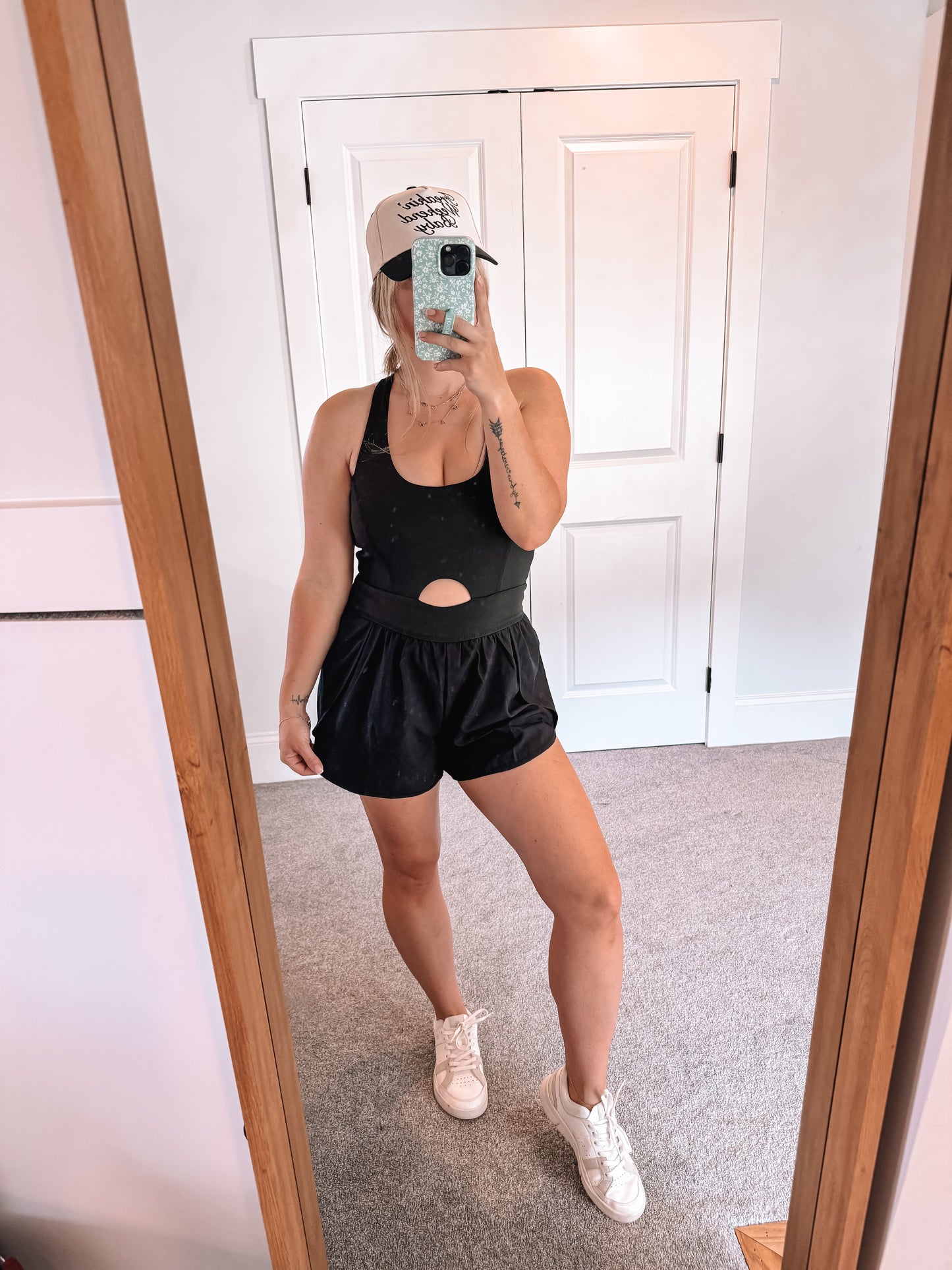 Active Romper - Black
