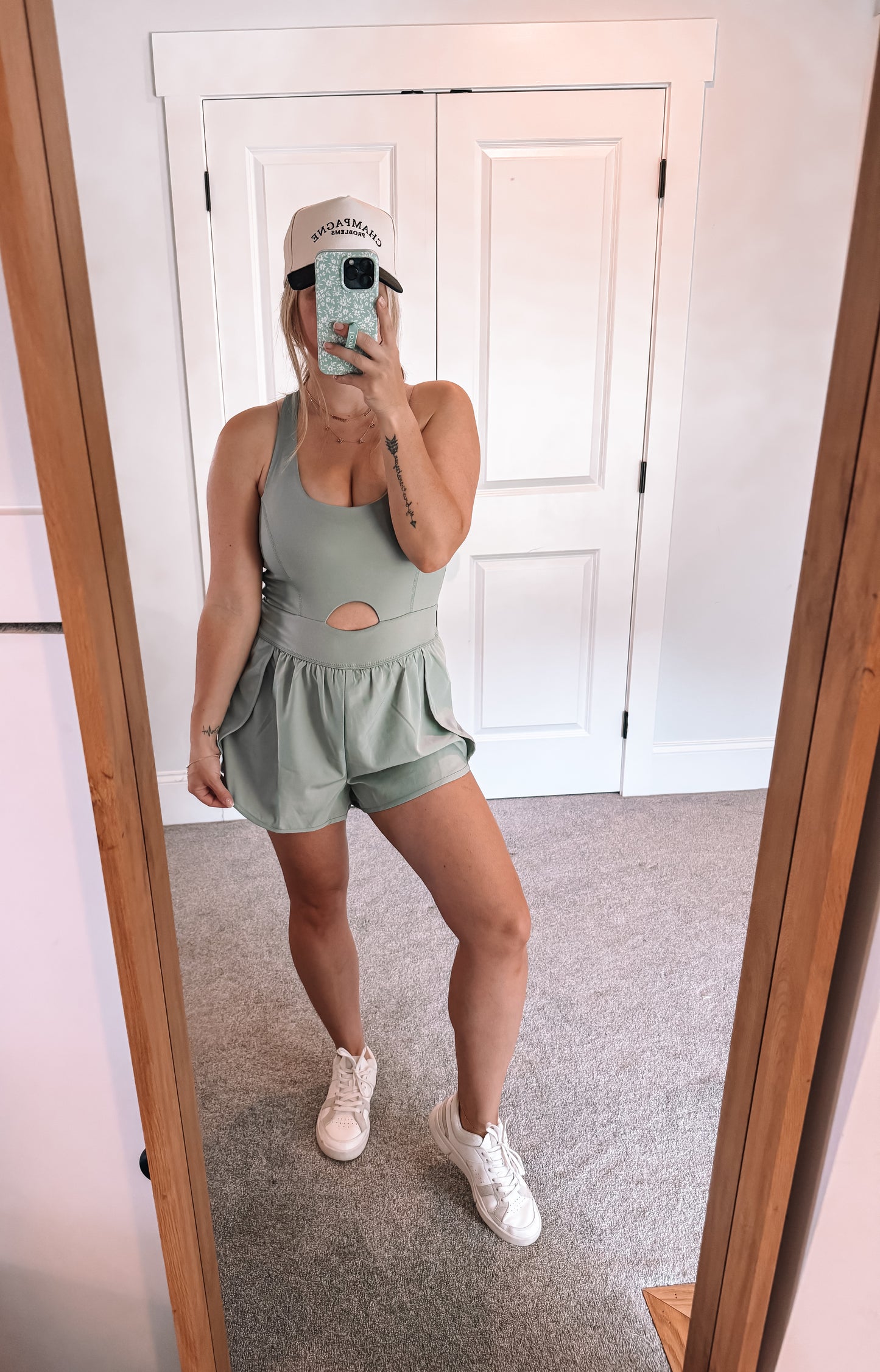 Active Romper - Sage