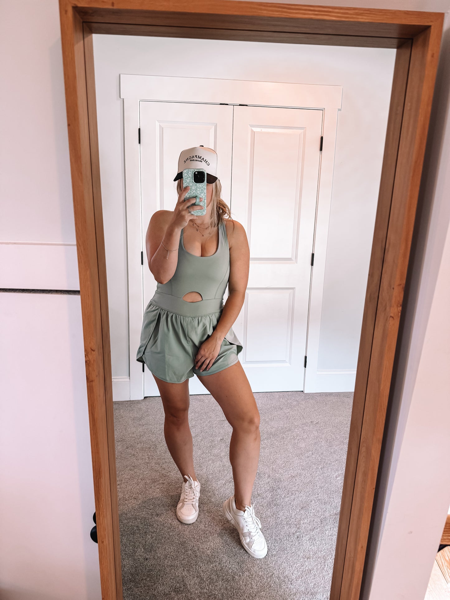 Active Romper - Sage