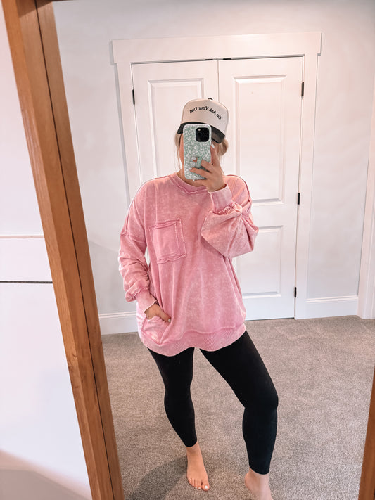 Amy Pullover - Mauve
