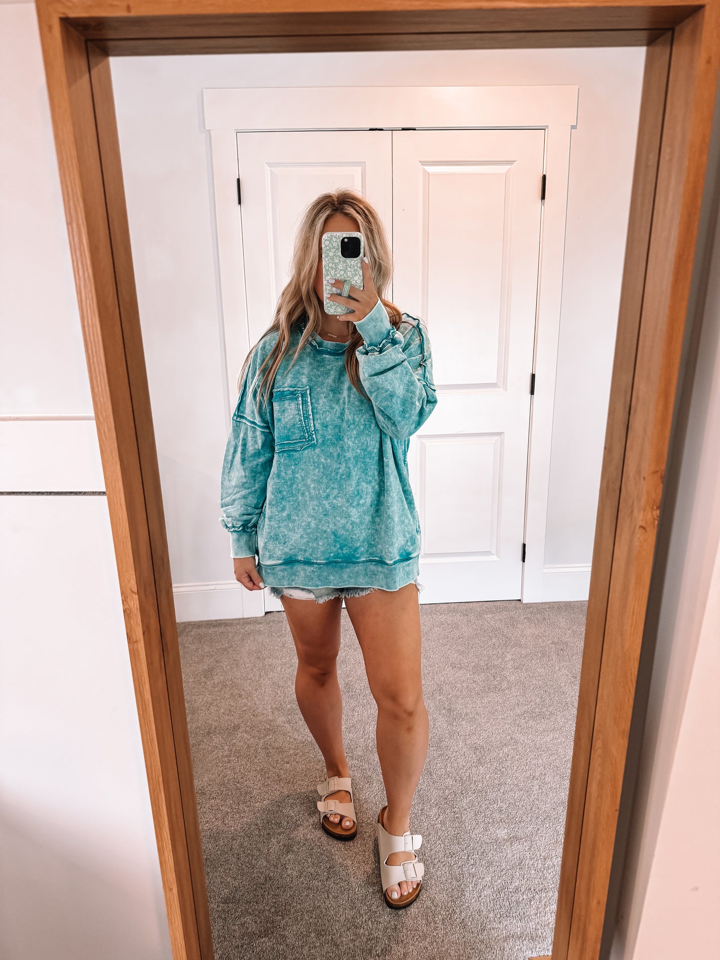 Amy Pullover - Teal