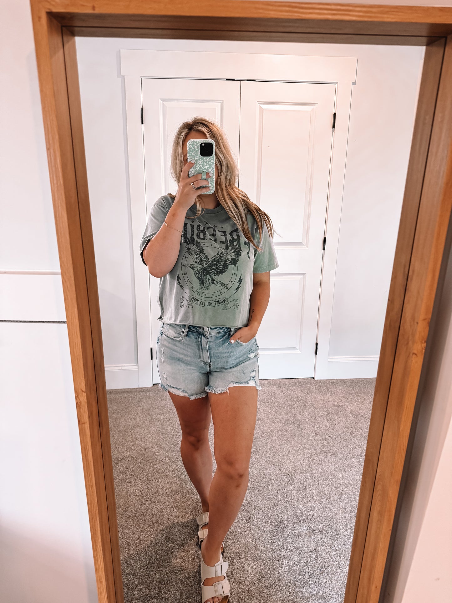 Cropped Free Bird Graphic