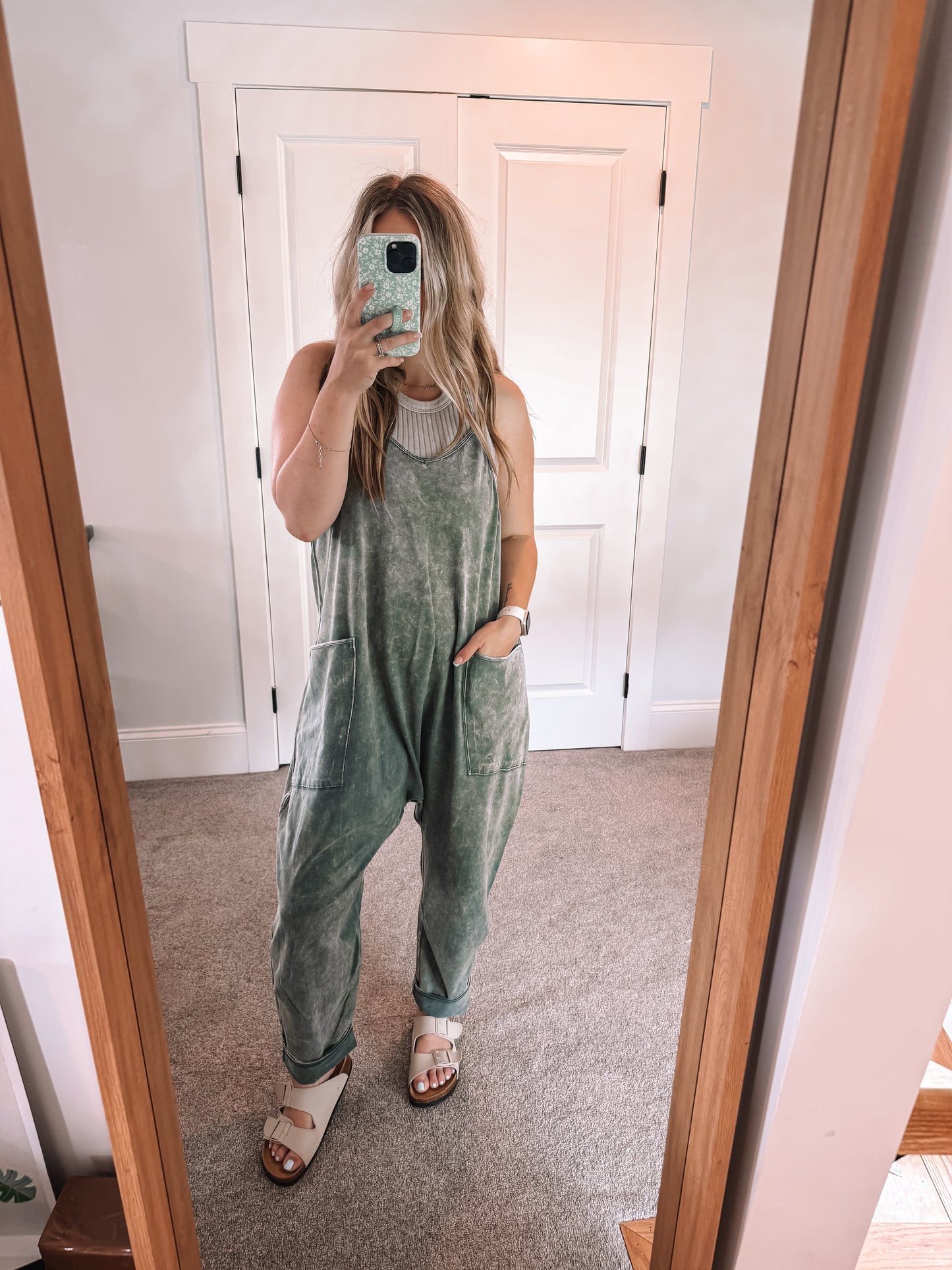Grab and Go Jumpsuit - Green