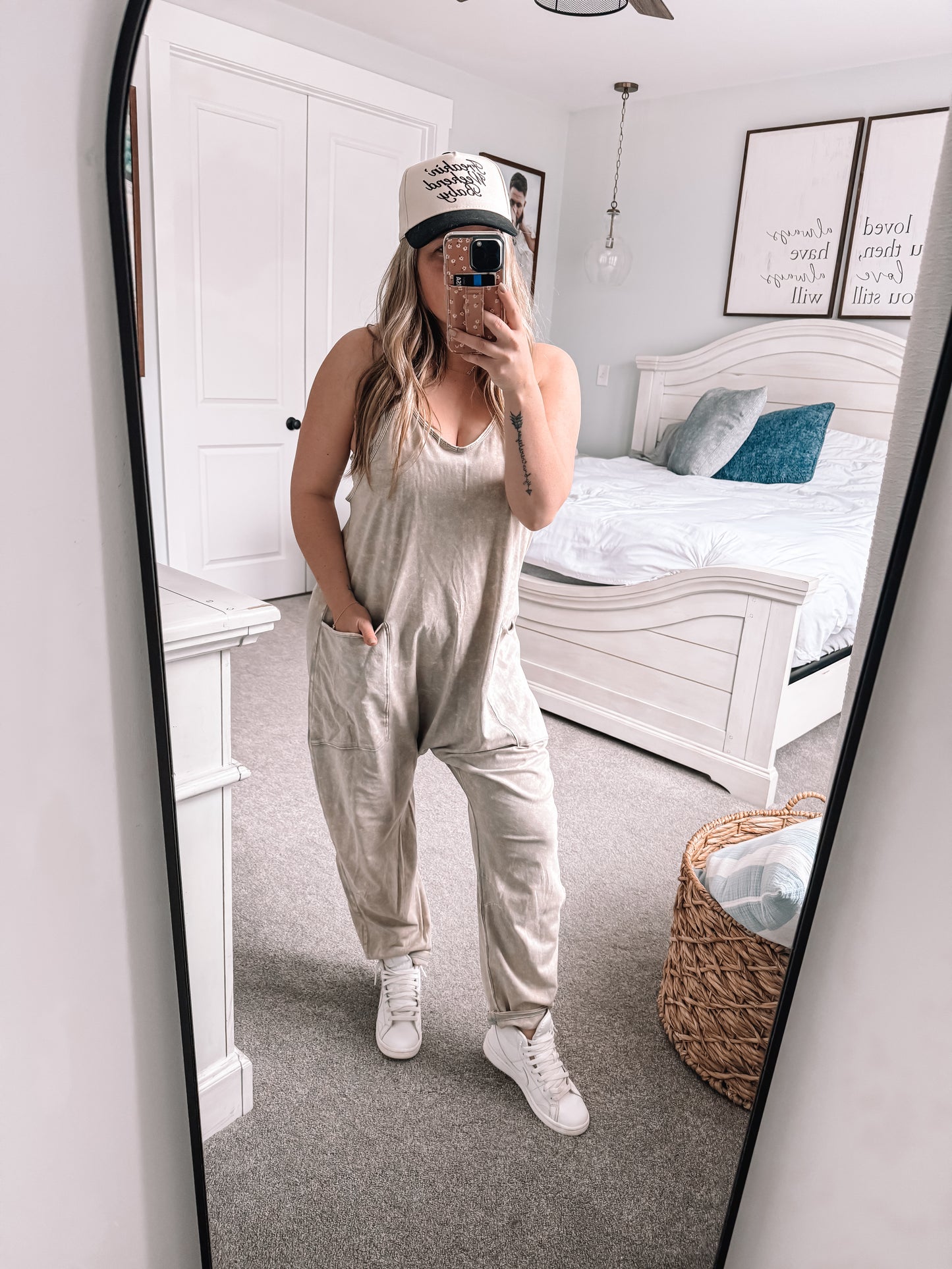Grab and Go Jumpsuit - Sleet