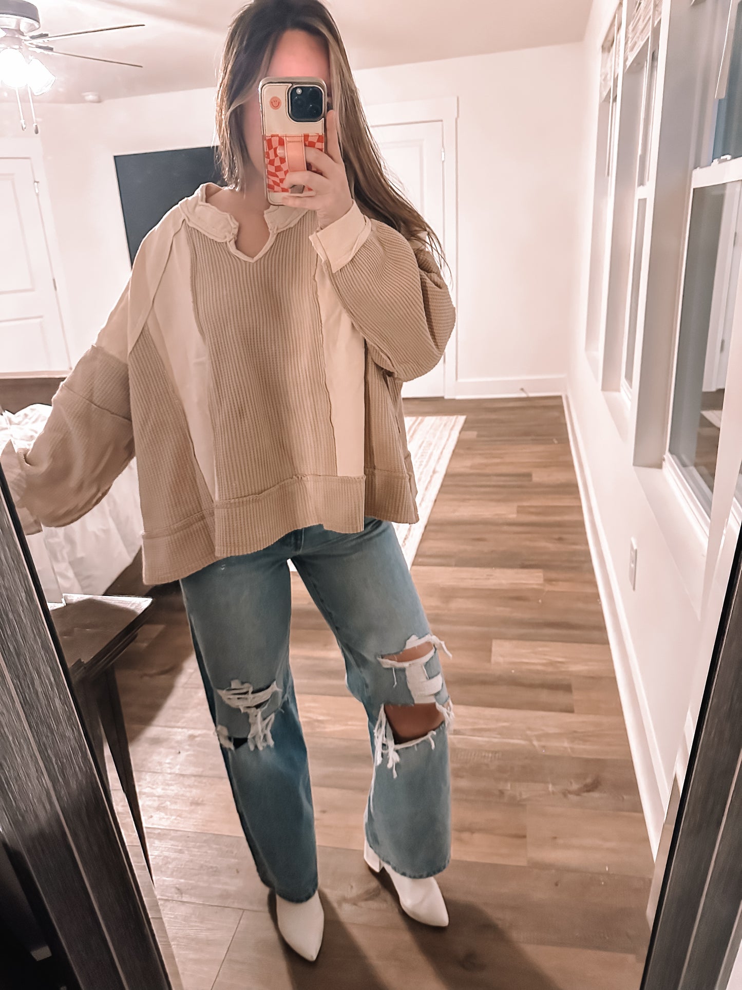 Kameron Pullover - Beige