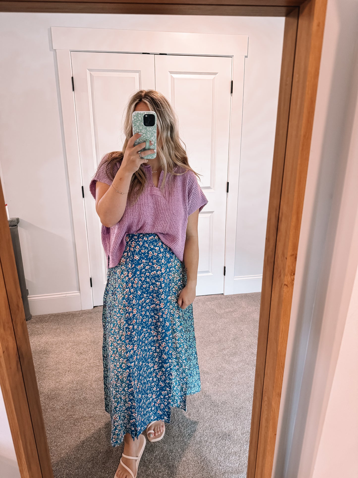 Lauren Sweater Vest - Purple