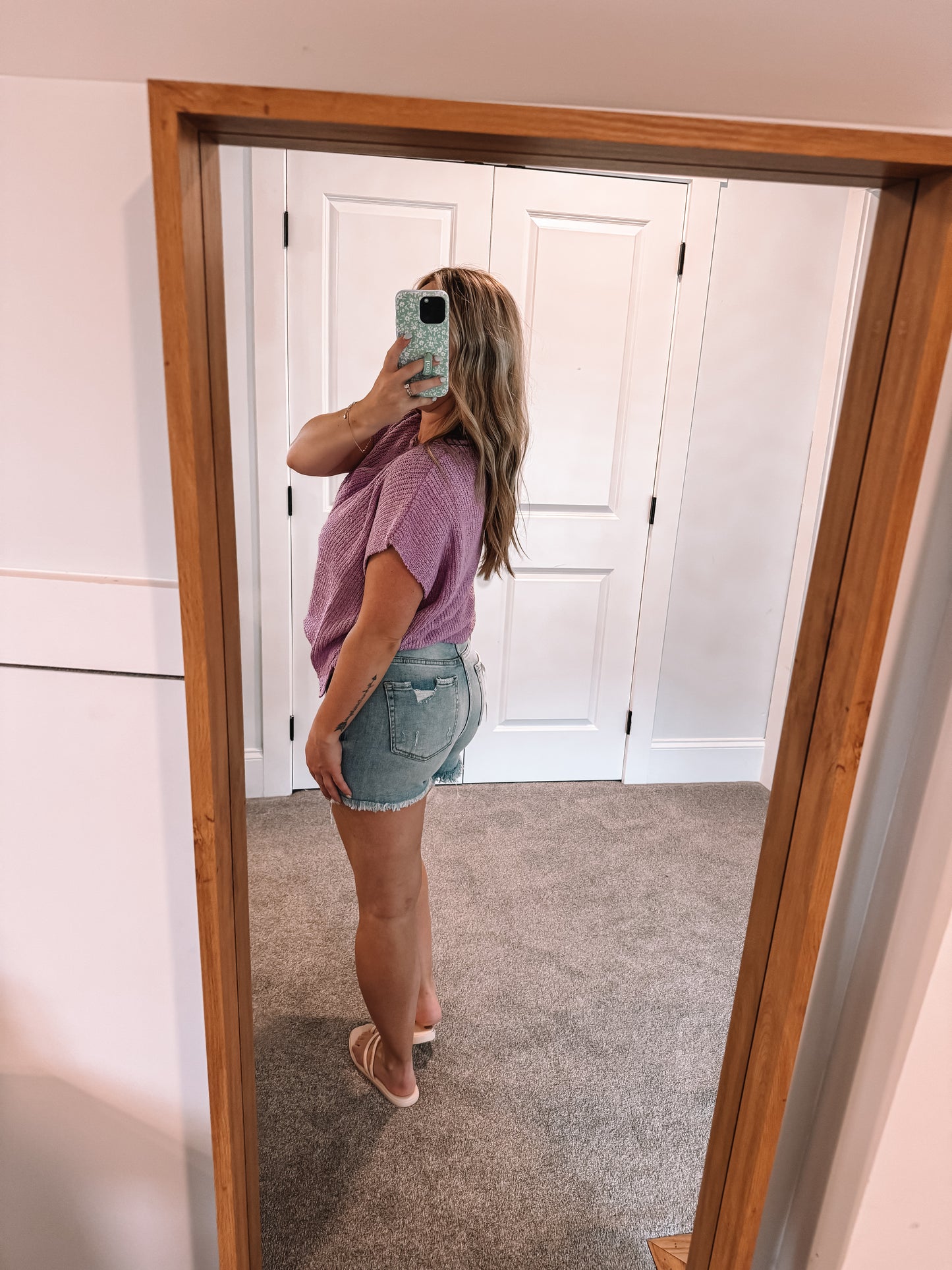 Reina Denim Shorts
