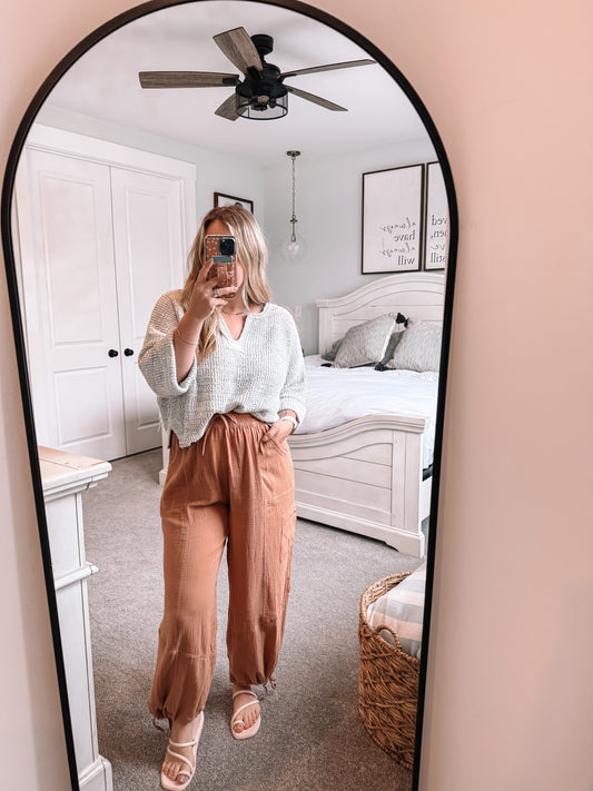 Sandy Joggers - Clay