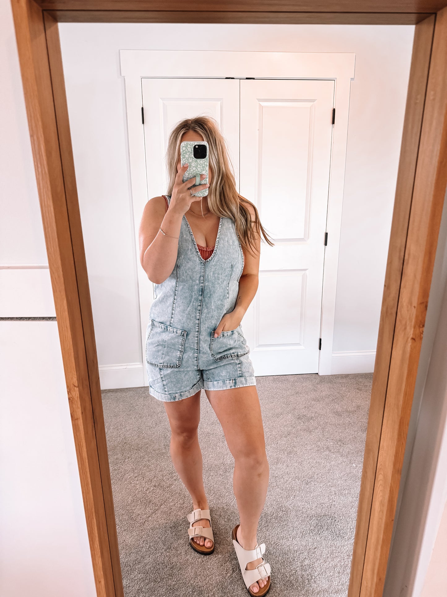 Taylor Denim Romper