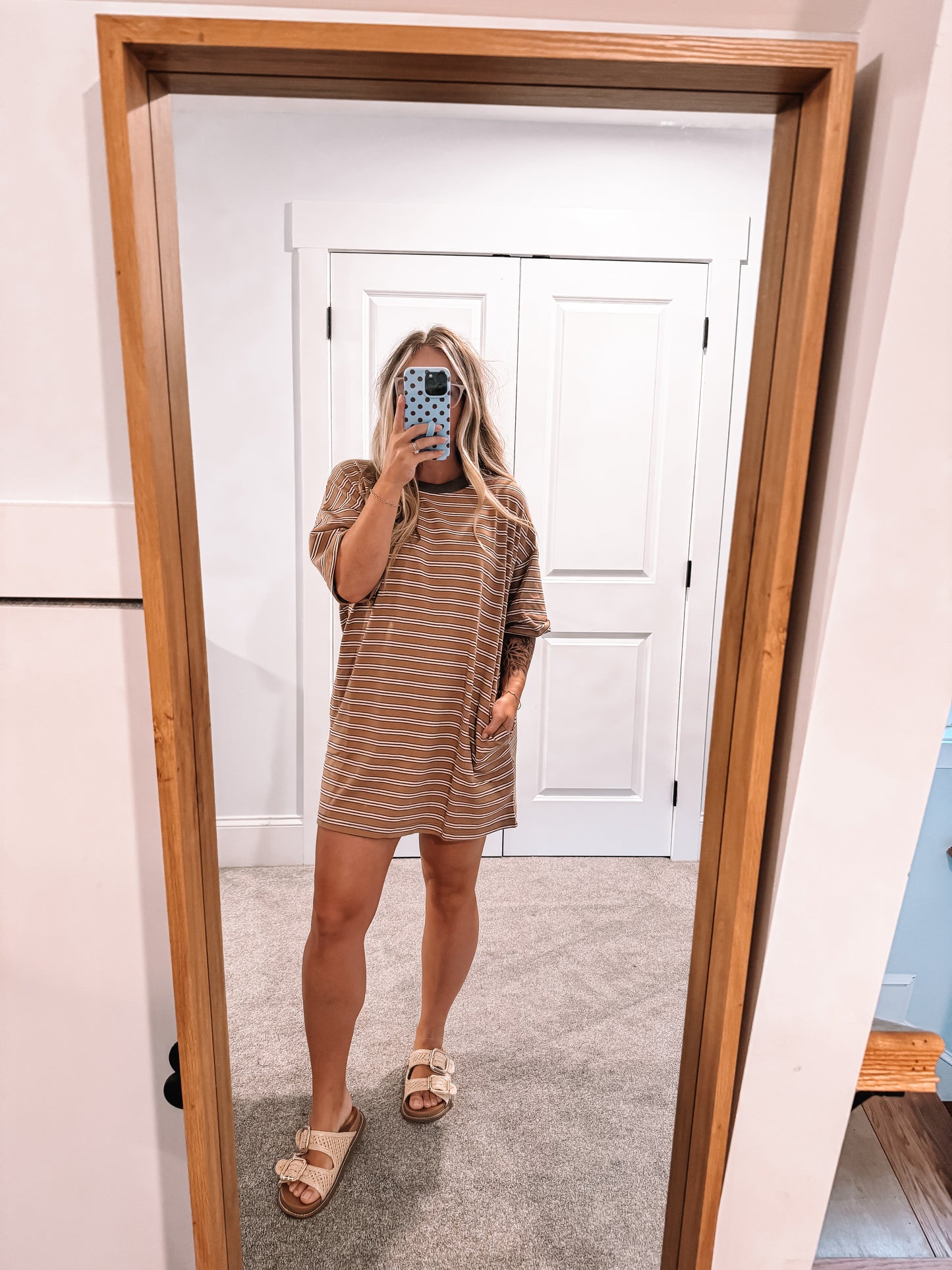 Vivian Dress - Brown