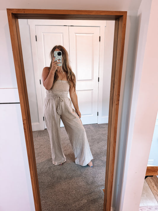 Tube Top Jumpsuit
