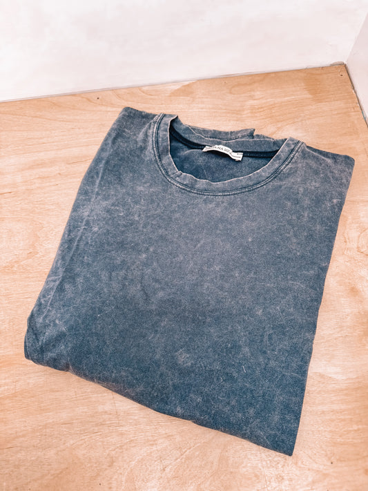 Boyfriend Tee - Blackberry