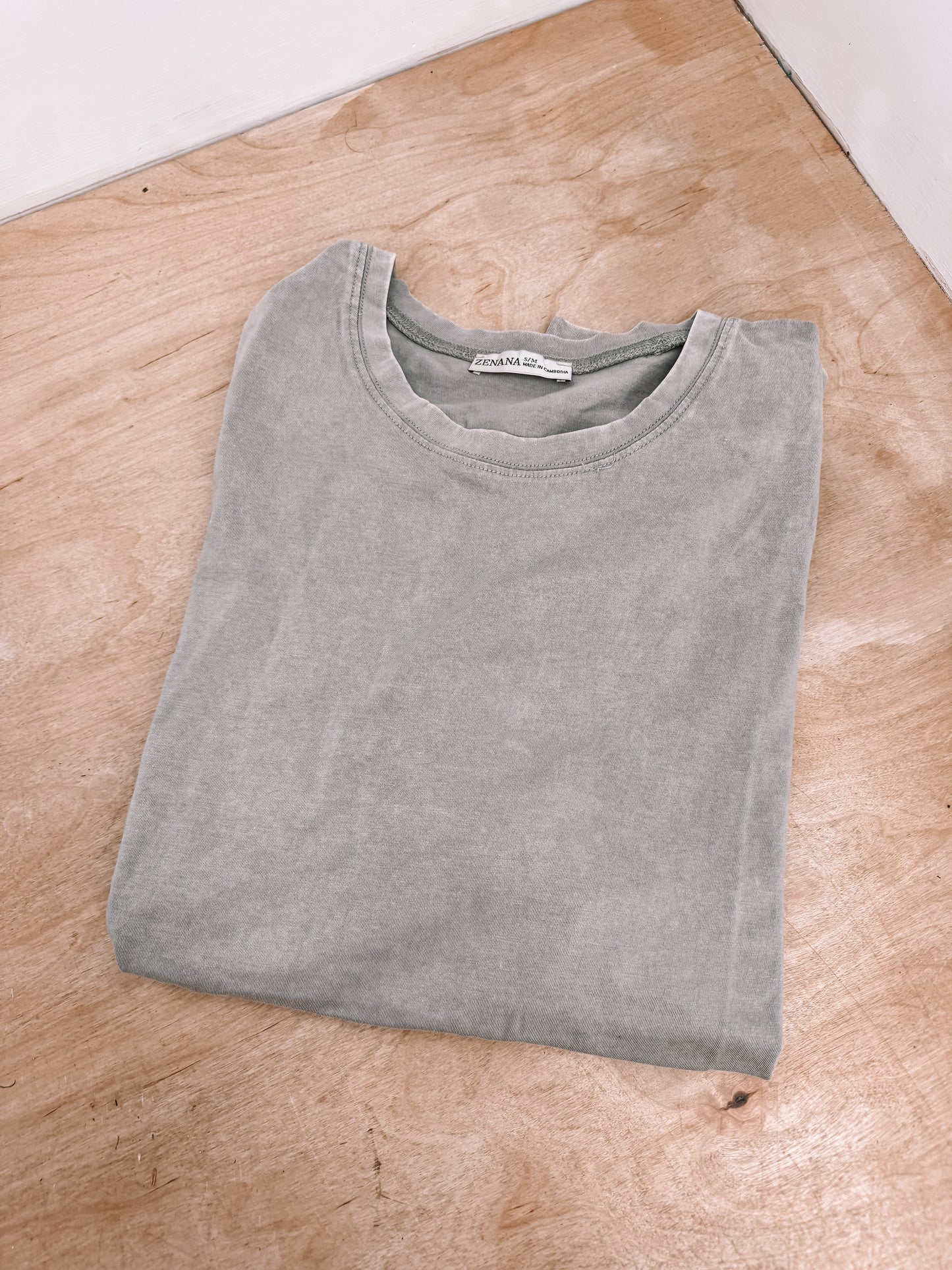 Boyfriend Tee - Sleet