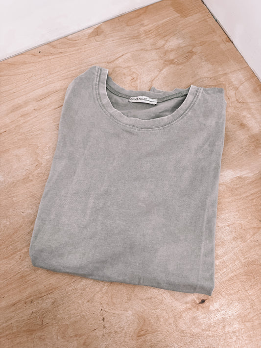 Boyfriend Tee - Sleet