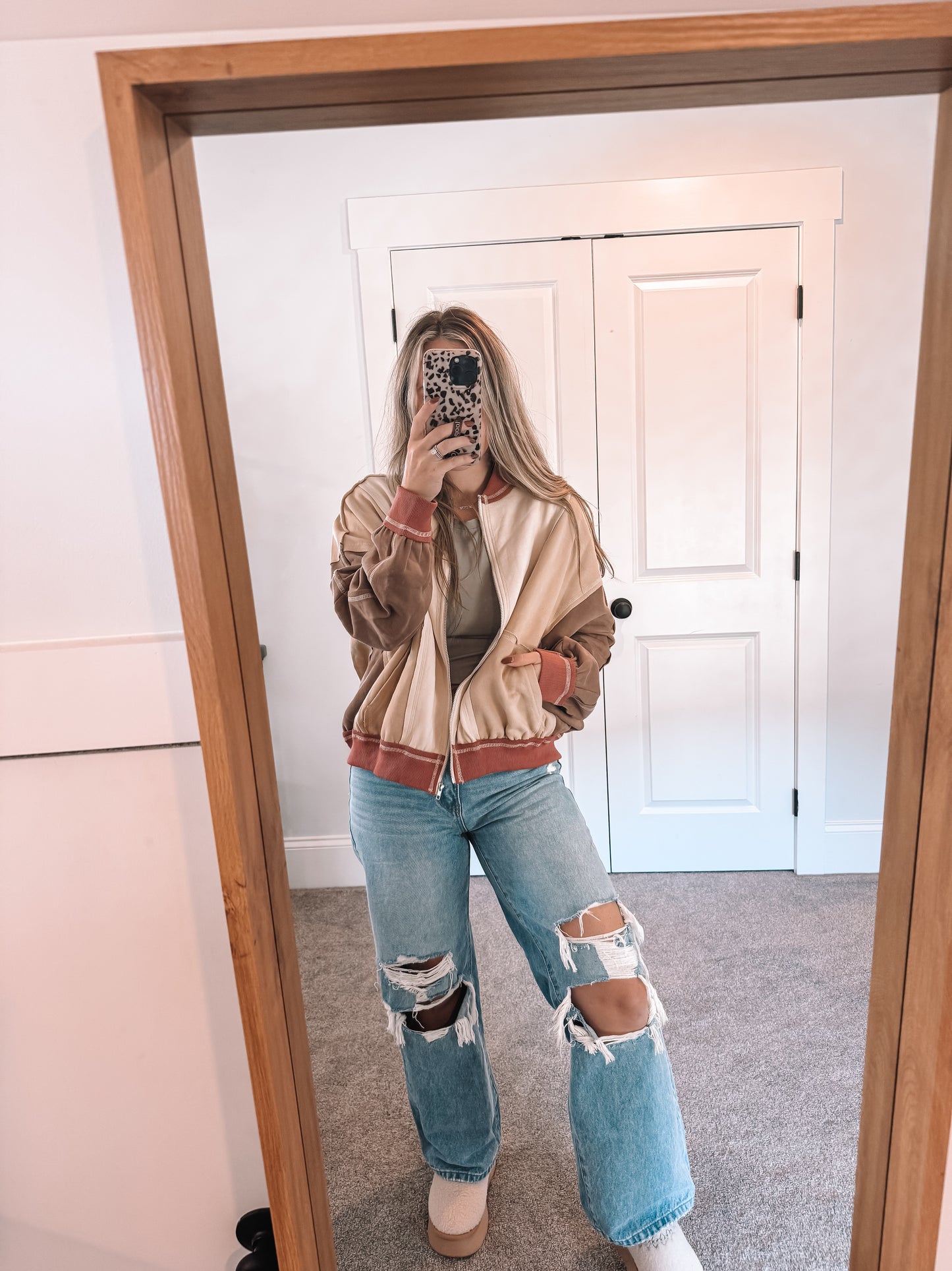 Cindy Colorblock Jacket