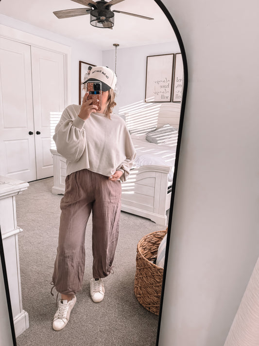Sandy Joggers - Mocha