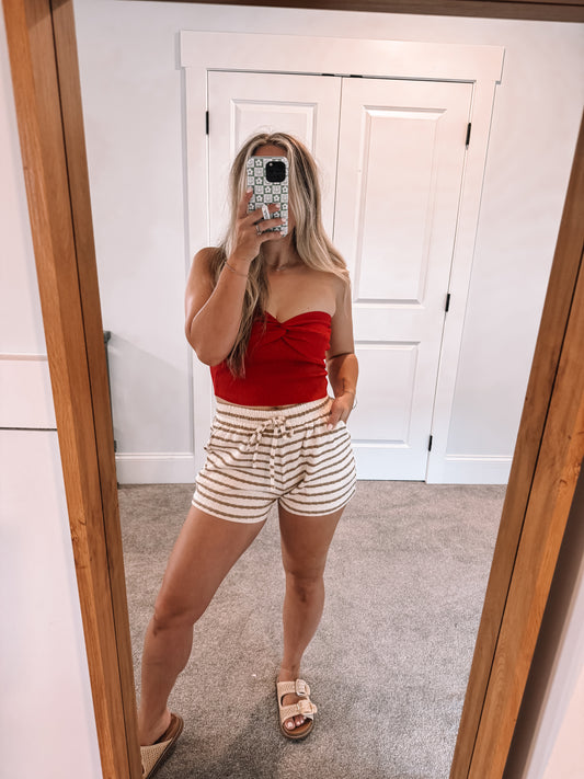 Red Tube Top