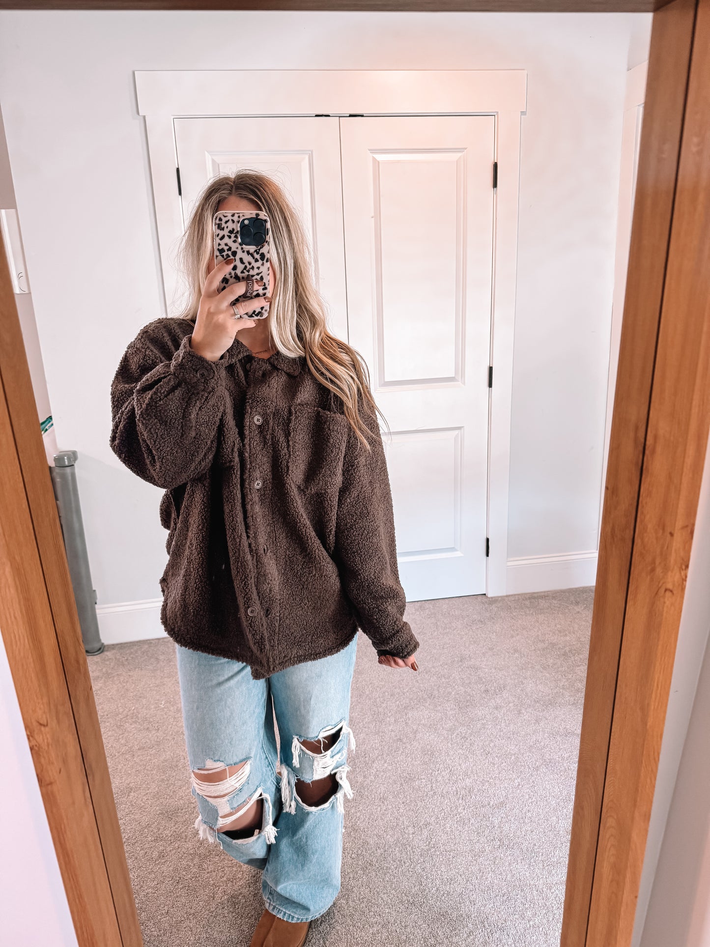 Frostline Sherpa Shacket