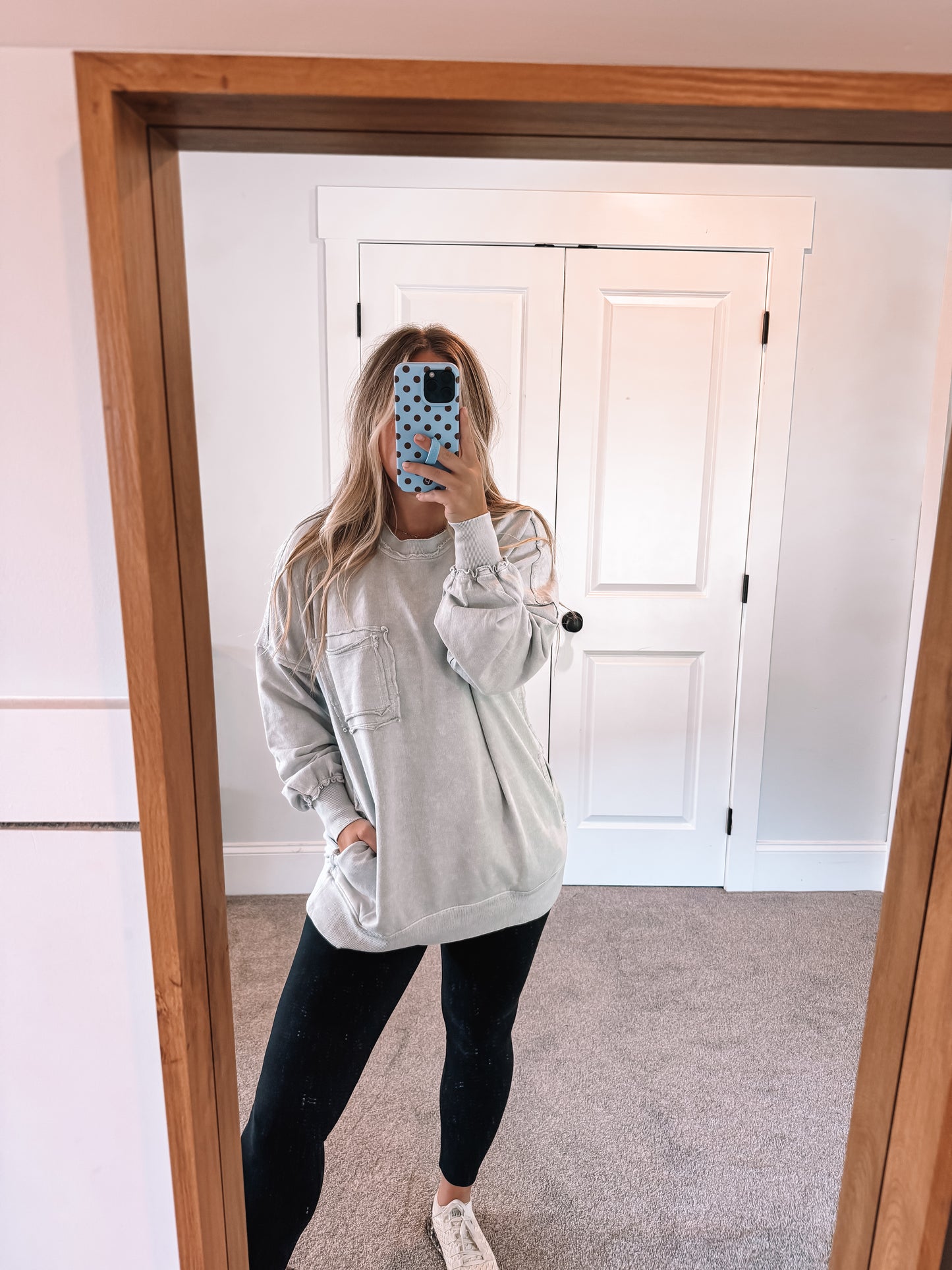 Amy Pullover - Light Gray