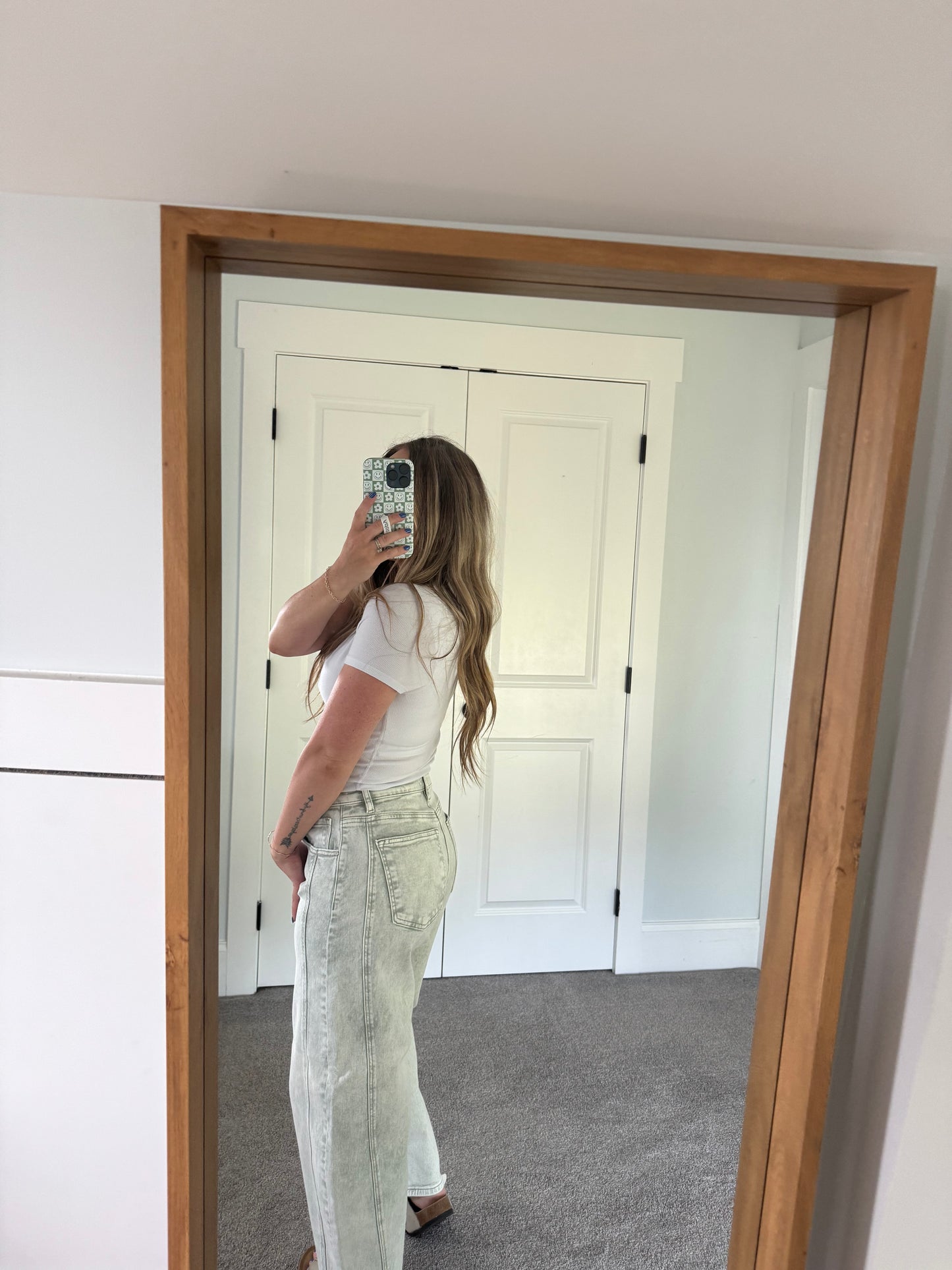 Barrel Denim Pants