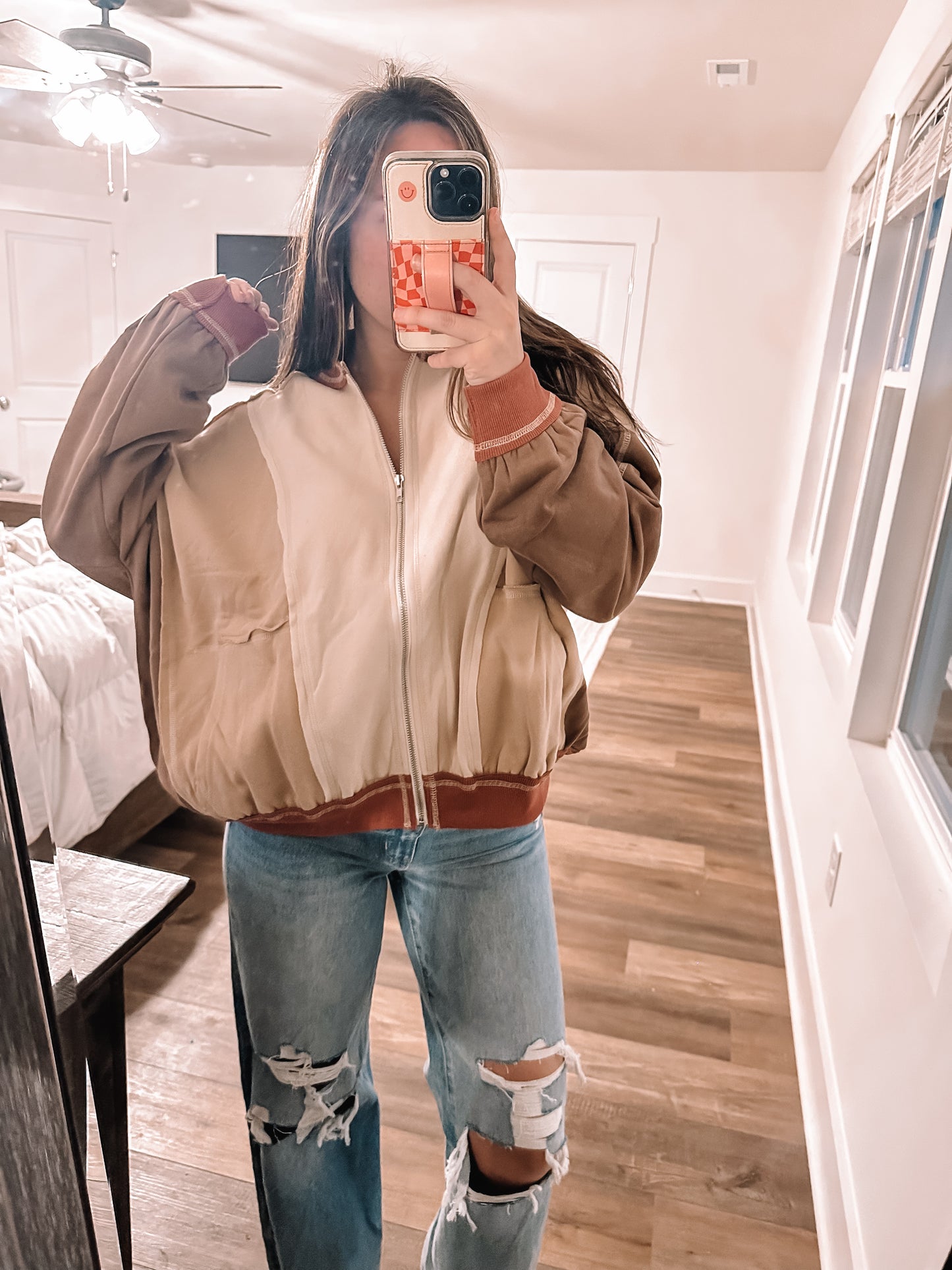 Cindy Colorblock Jacket