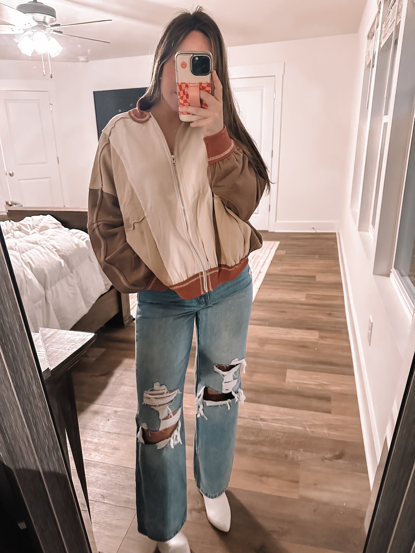 Cindy Colorblock Jacket