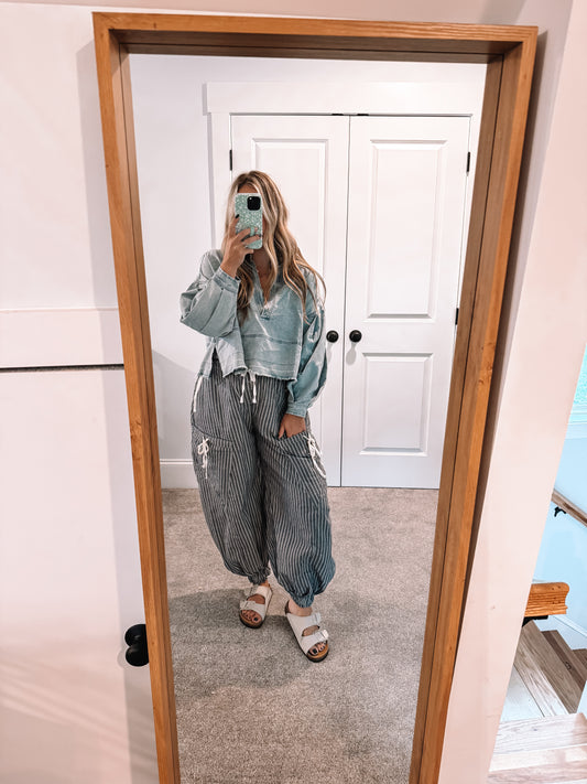 Dani Jogger Pants - Denim