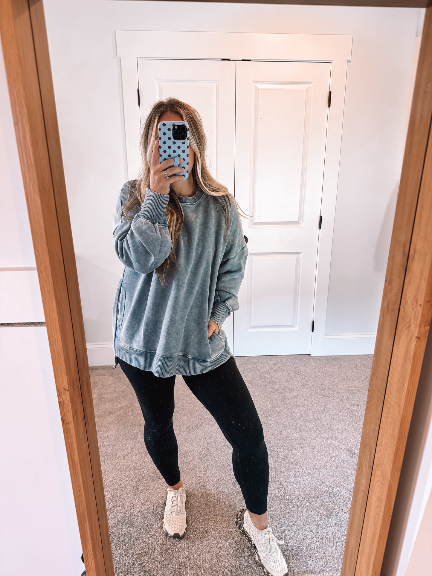 Everyday Pullover - Dusty Blue