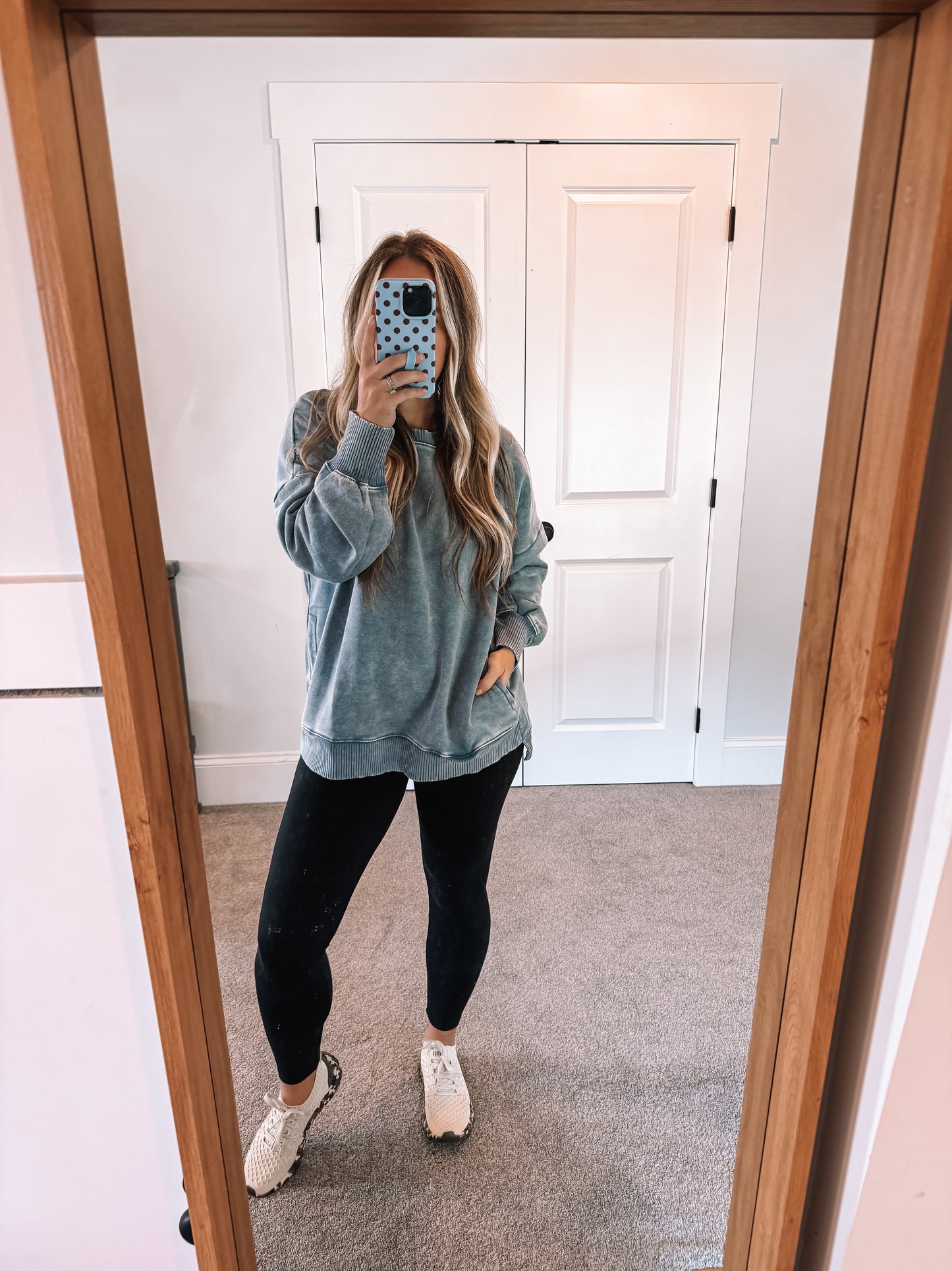 Everyday Pullover - Dusty Blue