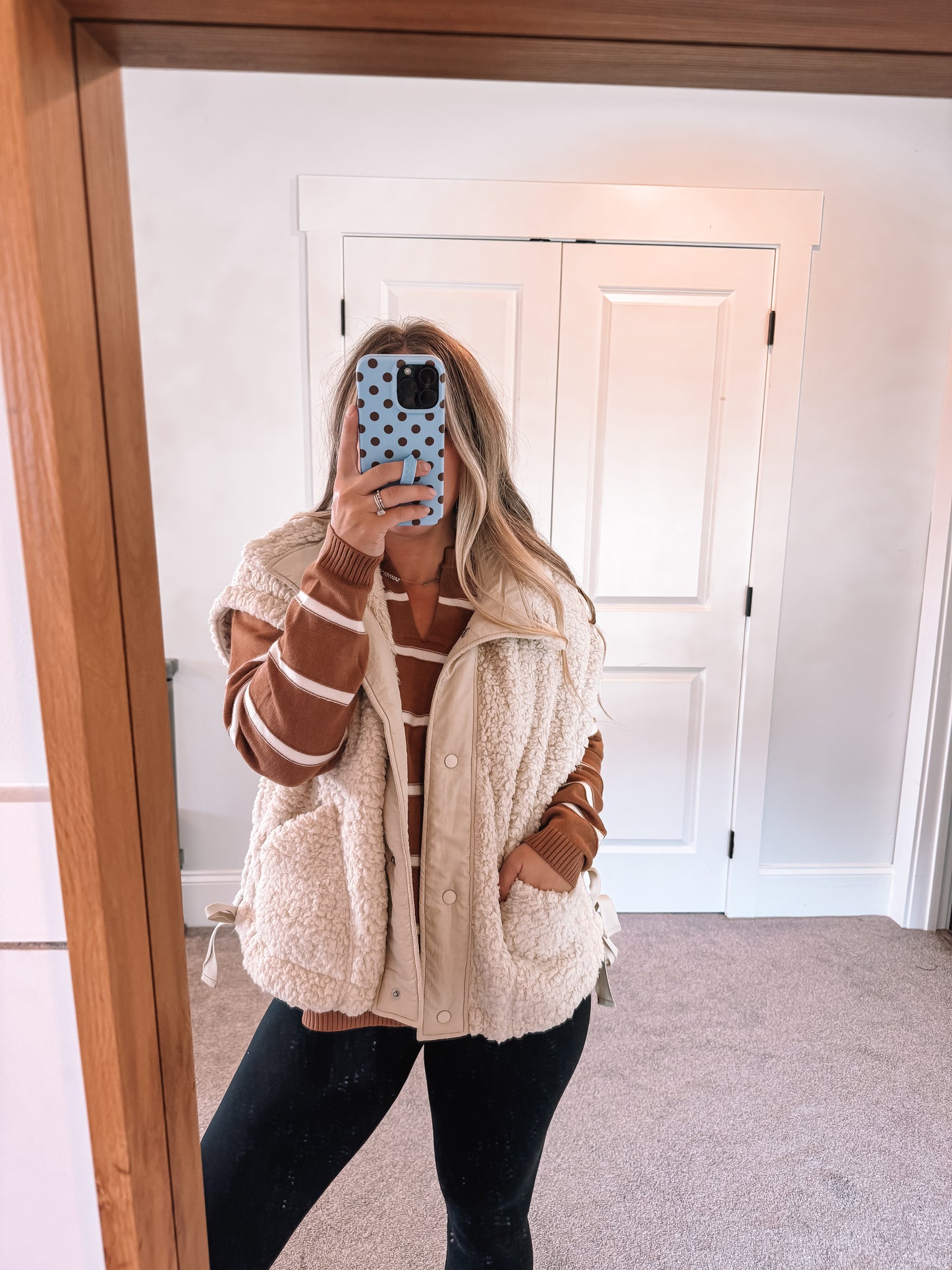 Faux Bow Vest