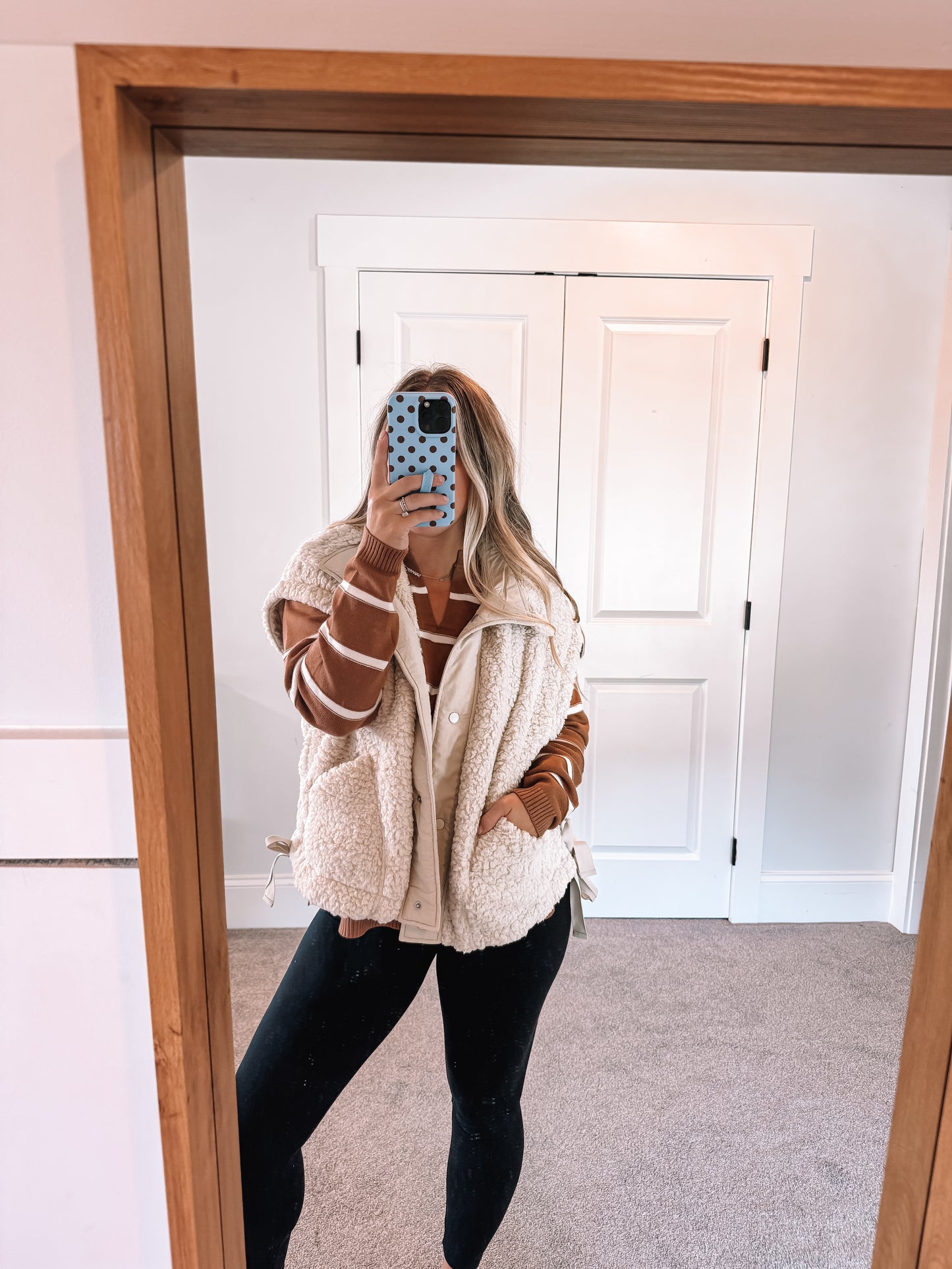 Faux Bow Vest