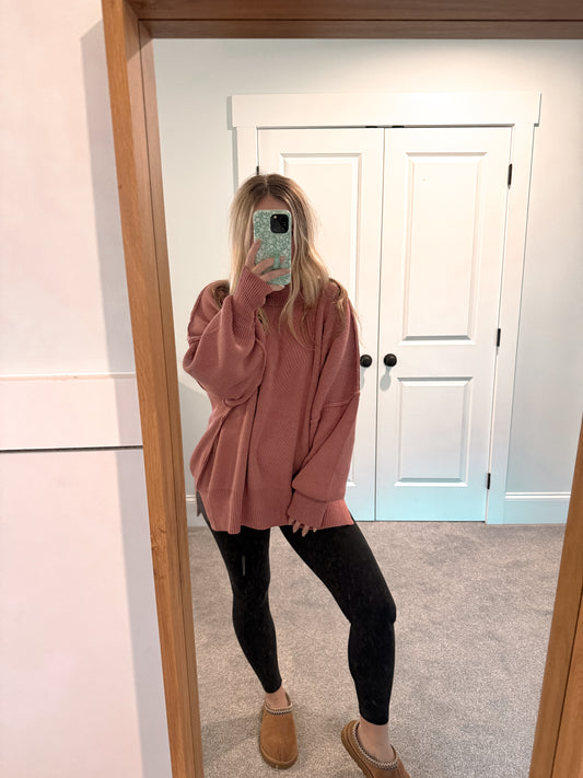 Linda Sweater - Rose