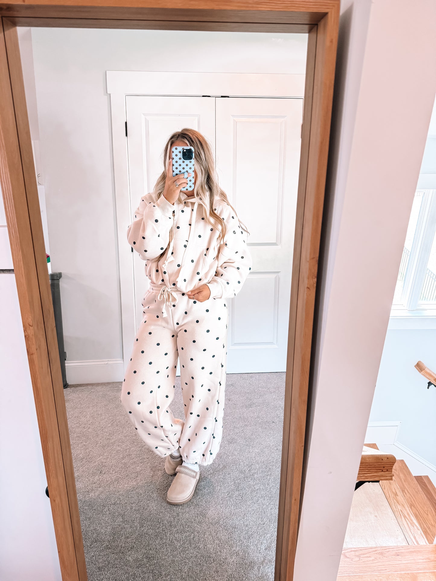 Polka Dot Jogger Sweats