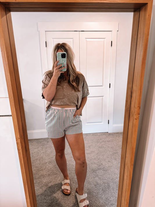 Striped Boxer Shorts