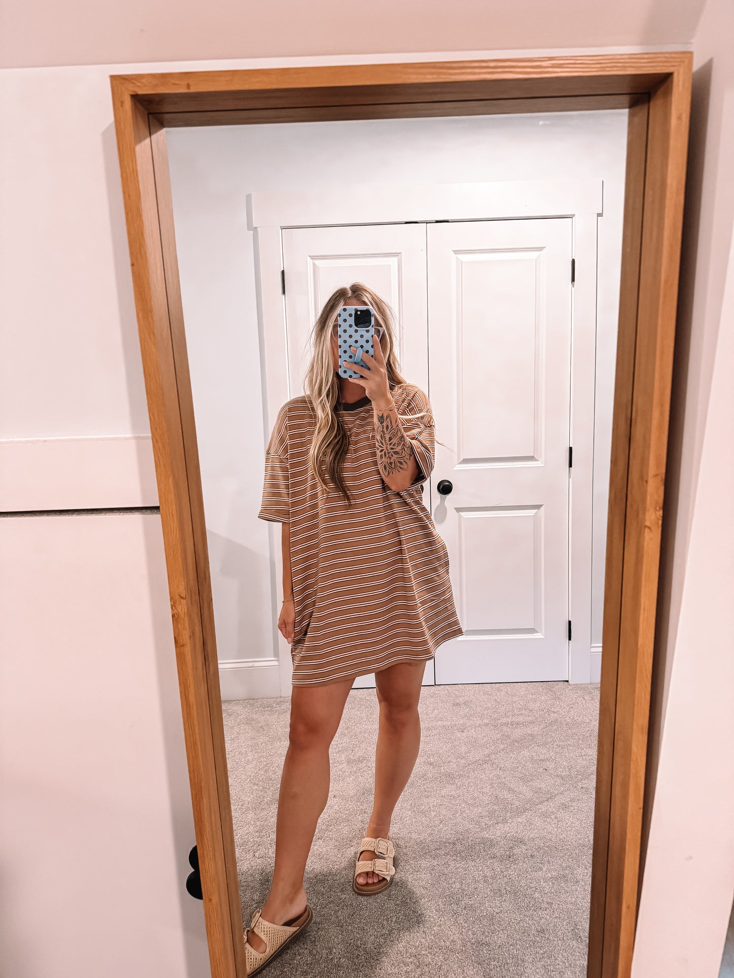 Vivian Dress - Brown