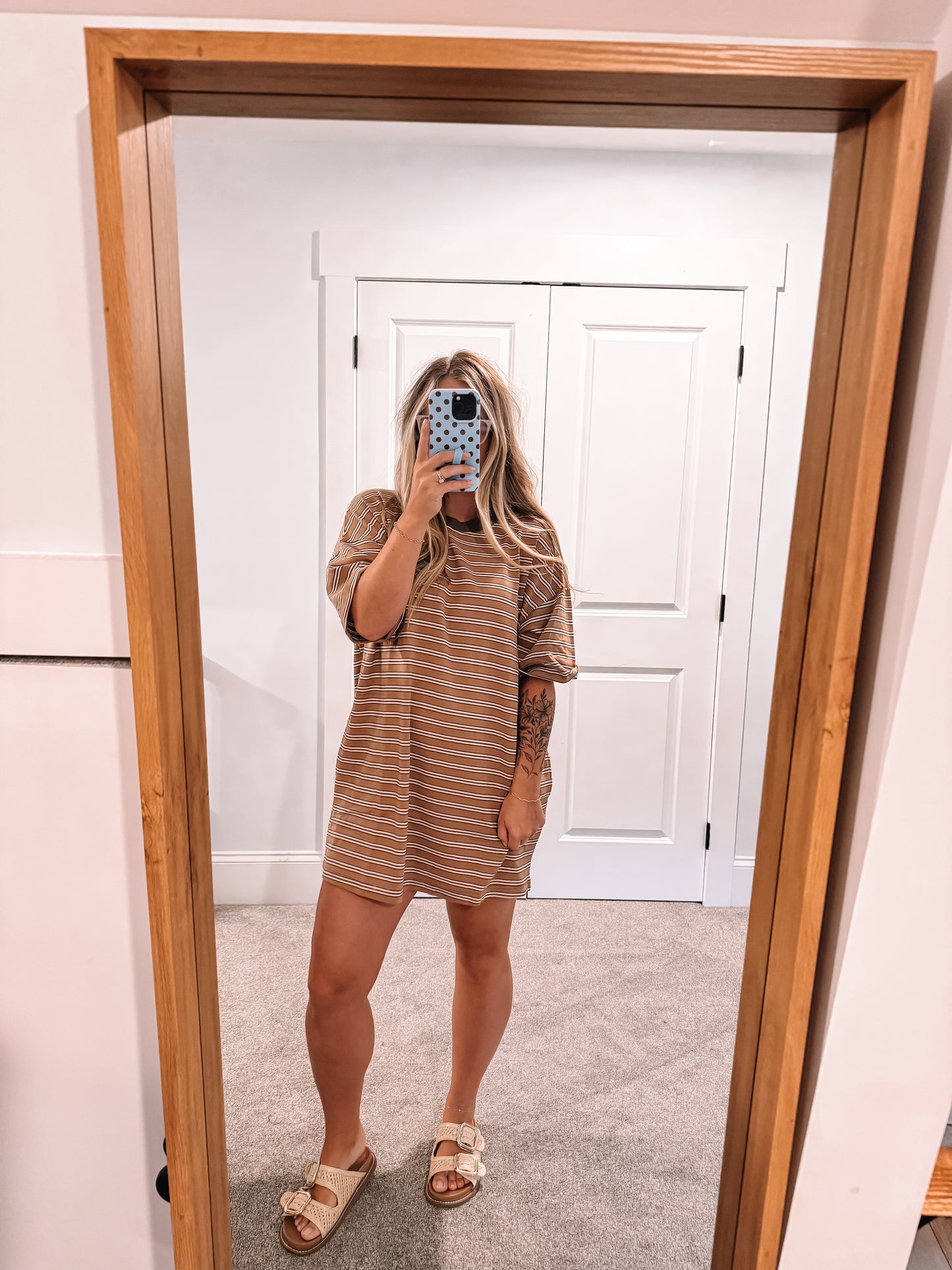 Vivian Dress - Brown
